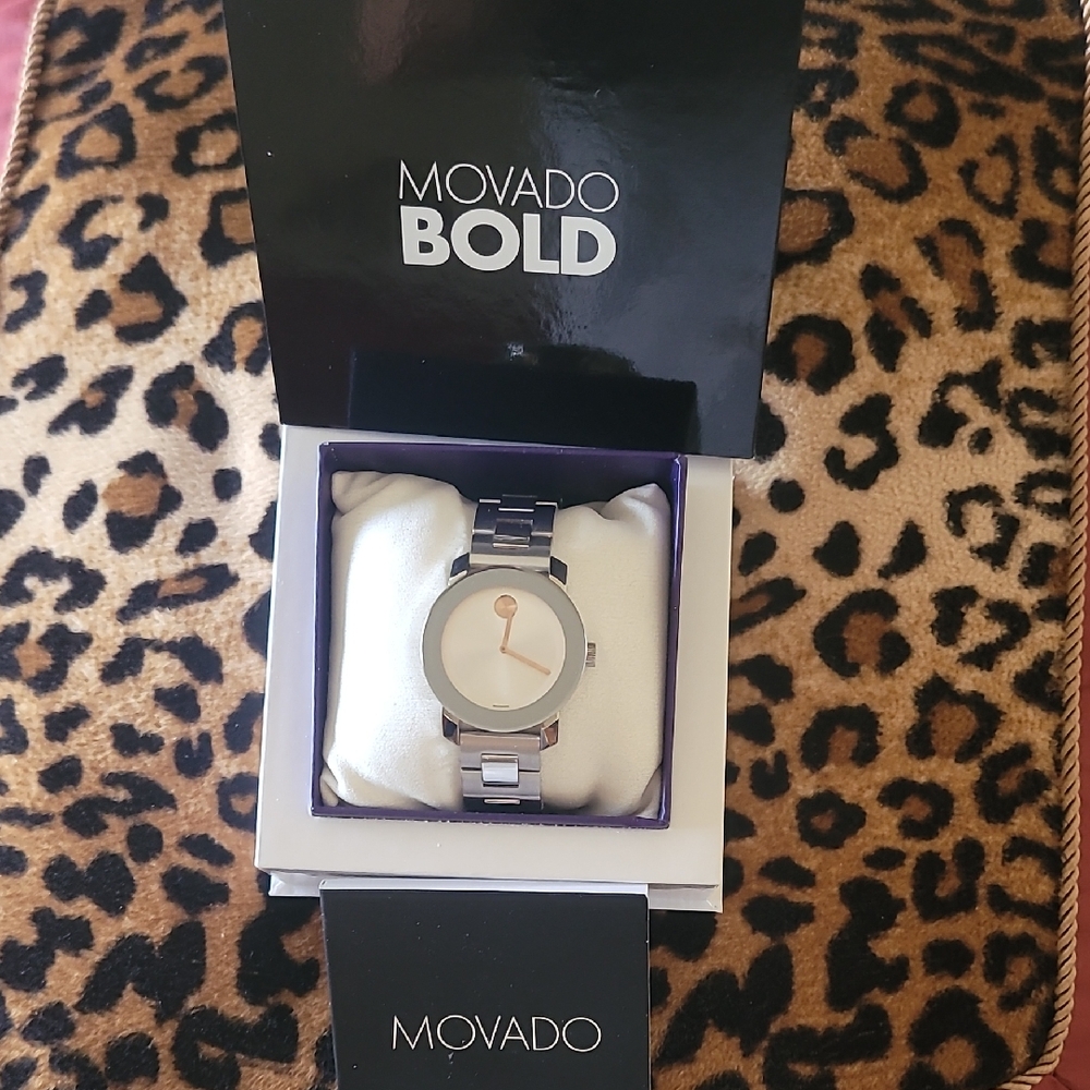 Movado Bold Silver Clasp